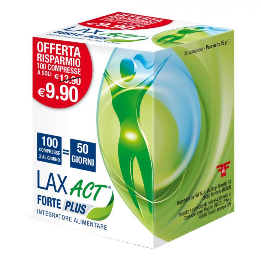 LAX ACT FORTE PLUS 100 COMPRESSE - Farmacianumberone.it