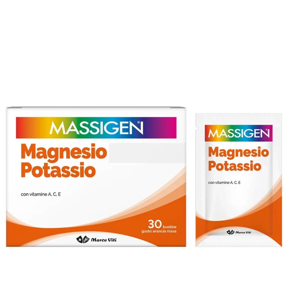 MASSIGEN MAGNESIO POTASSIO 30 BUSTINE PROMO - Farmacianumberone.it