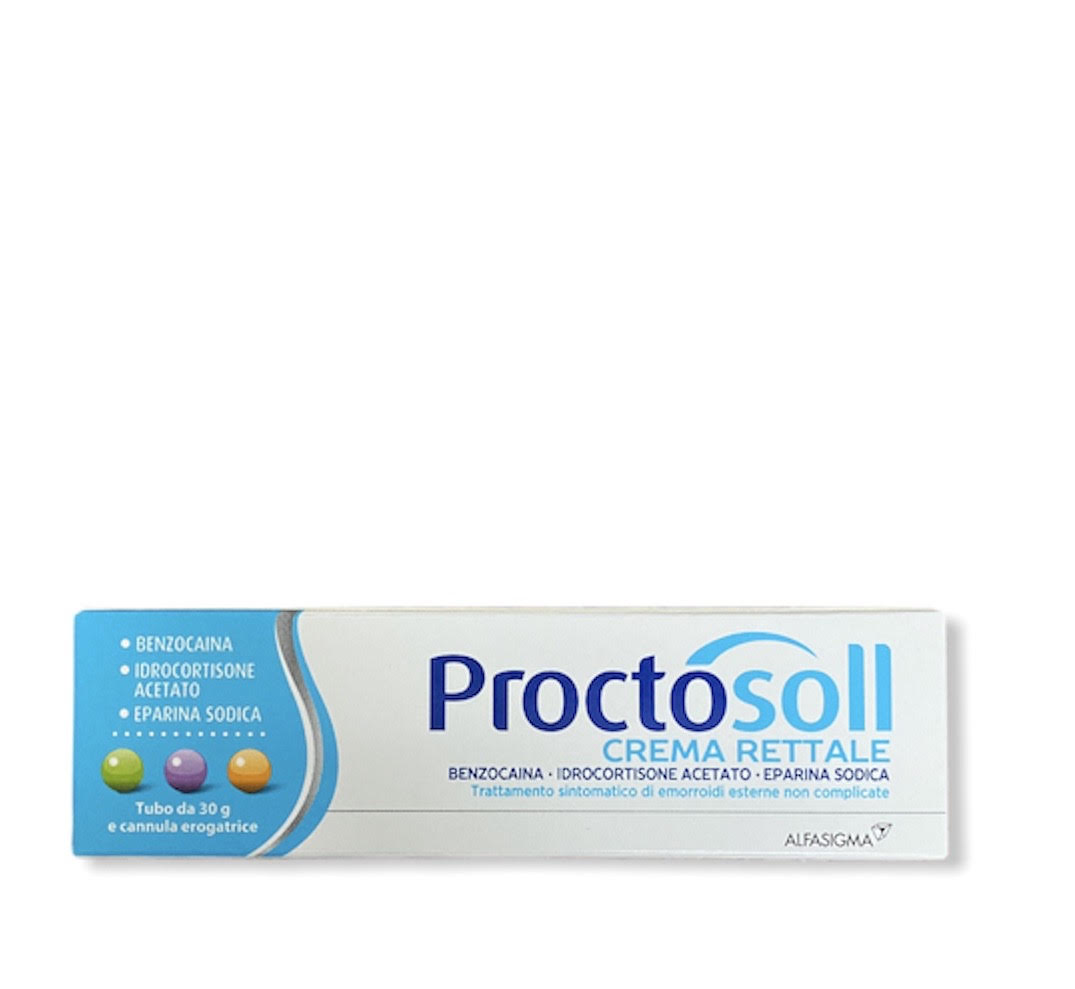 PROCTOSOLL*CREMA RETTALE 30G - Farmacianumberone.it