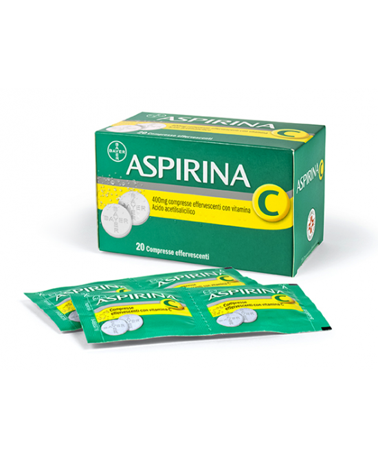 ASPIRINA C*20CPR EFF 400+240MG - Farmacianumberone.it
