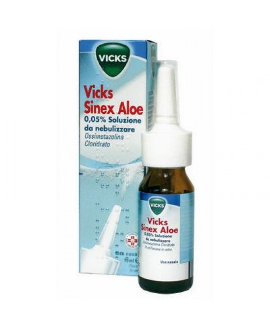 VICKS SINEX ALOE*NEB 15ML0,05% - Farmacianumberone.it