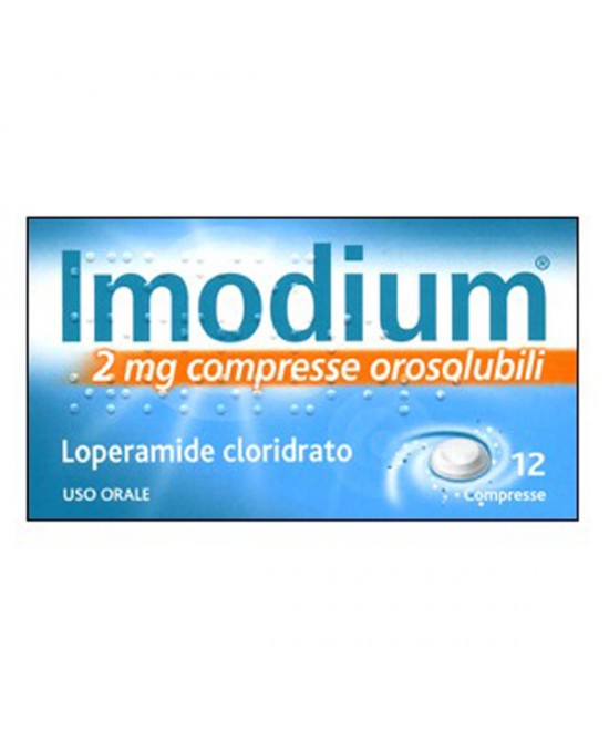 IMODIUM*12CPR OROSOL 2MG - Farmacianumberone.it