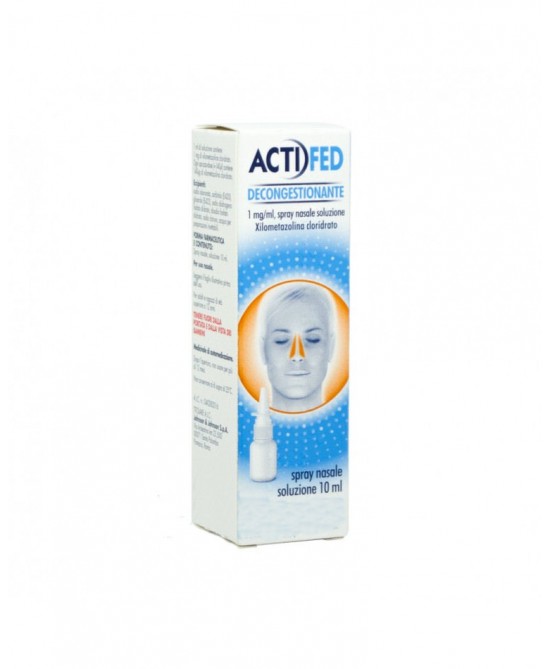 ACTIFED DECONGEST*SPRAY 10ML - Farmacianumberone.it