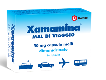 XAMAMINA MAL DI VIAG*6CPS 50MG - Farmacianumberone.it