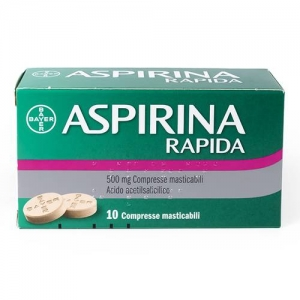 ASPIRINA RAPIDA*10CPRMAST500MG - Farmacianumberone.it