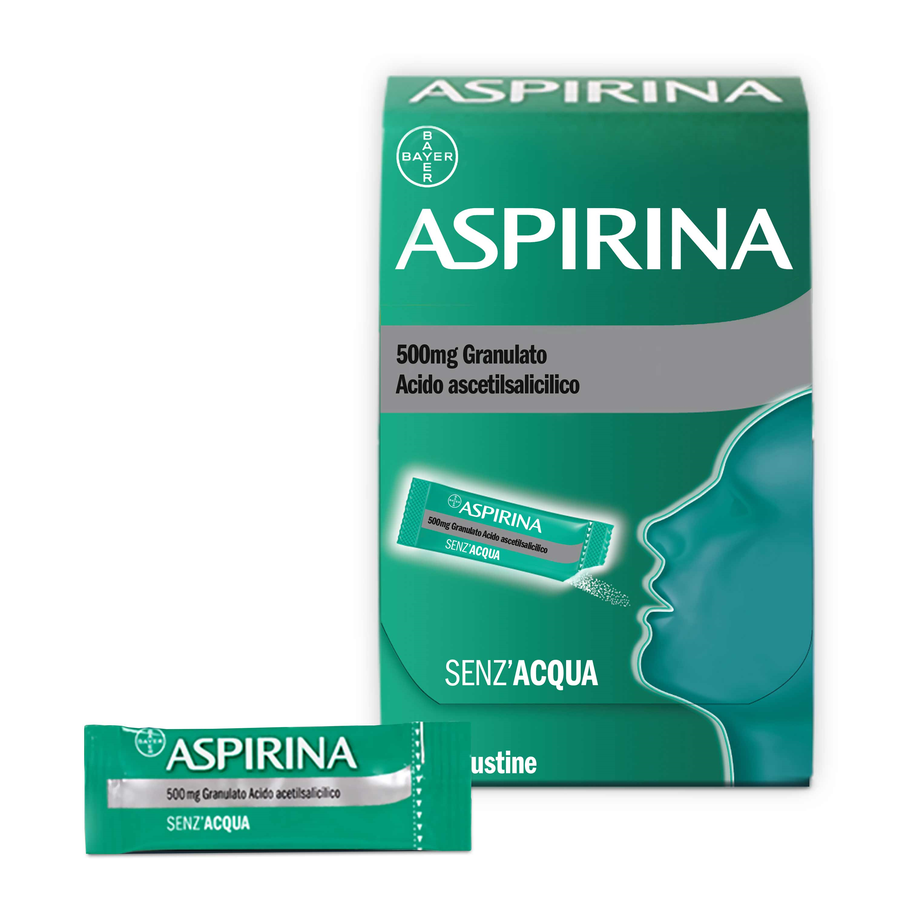 ASPIRINA*OS GRAT 10BUST 500MG - Farmacianumberone.it