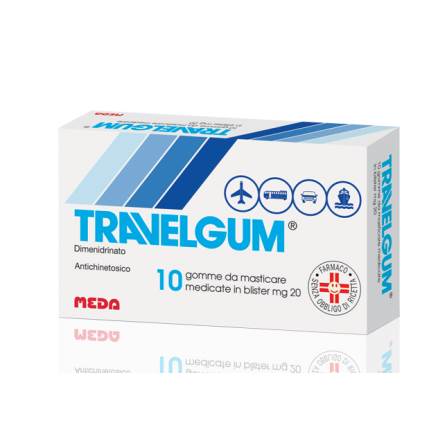 TRAVELGUM*10GOMME MAST 20MG - Farmacianumberone.it