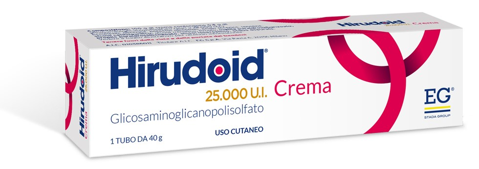 HIRUDOID 25000UI*CREMA 40G - Farmacianumberone.it