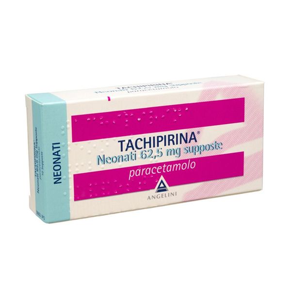 TACHIPIRINA*NEO 10SUPP 62,5MG - Farmacianumberone.it