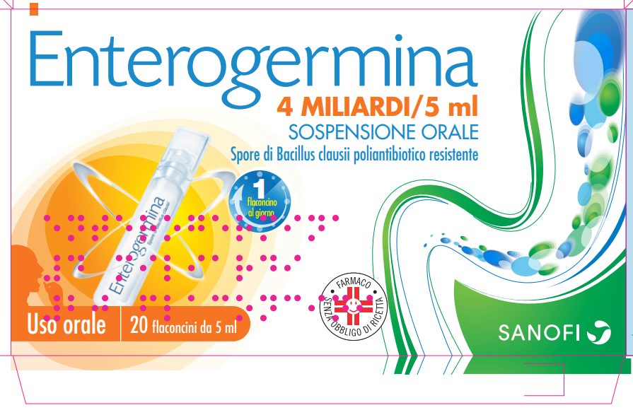 ENTEROGERMINA*OS 20FL 4MLD 5ML - Farmacianumberone.it
