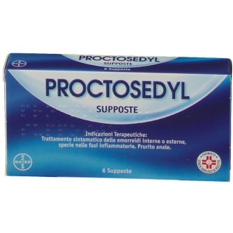 PROCTOSEDYL*6SUPPOSTE - Farmacianumberone.it