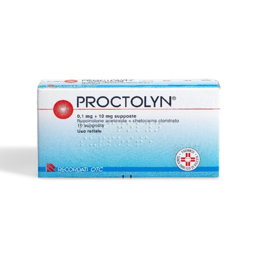 PROCTOLYN*10SUPP 0,1MG+10MG - Farmacianumberone.it
