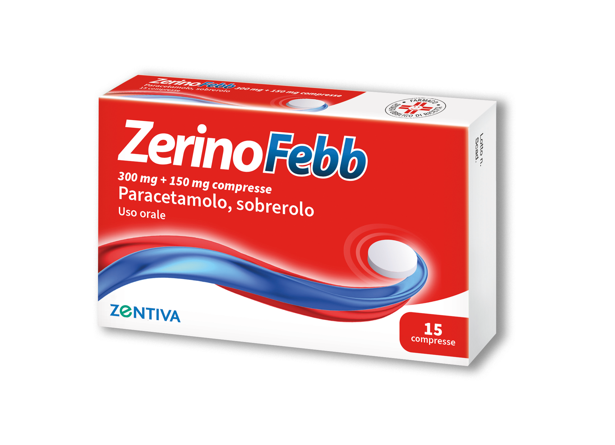 ZERINOFEBB*AD 15CPR 300+150MG - Farmacianumberone.it