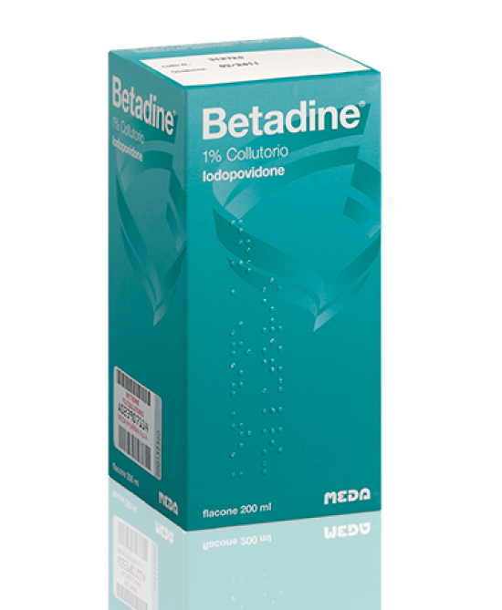 BETADINE*COLLUT FL 200ML 1% - Farmacianumberone.it
