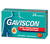 GAVISCON*24CPR FRAG250+133,5MG - Farmacianumberone.it