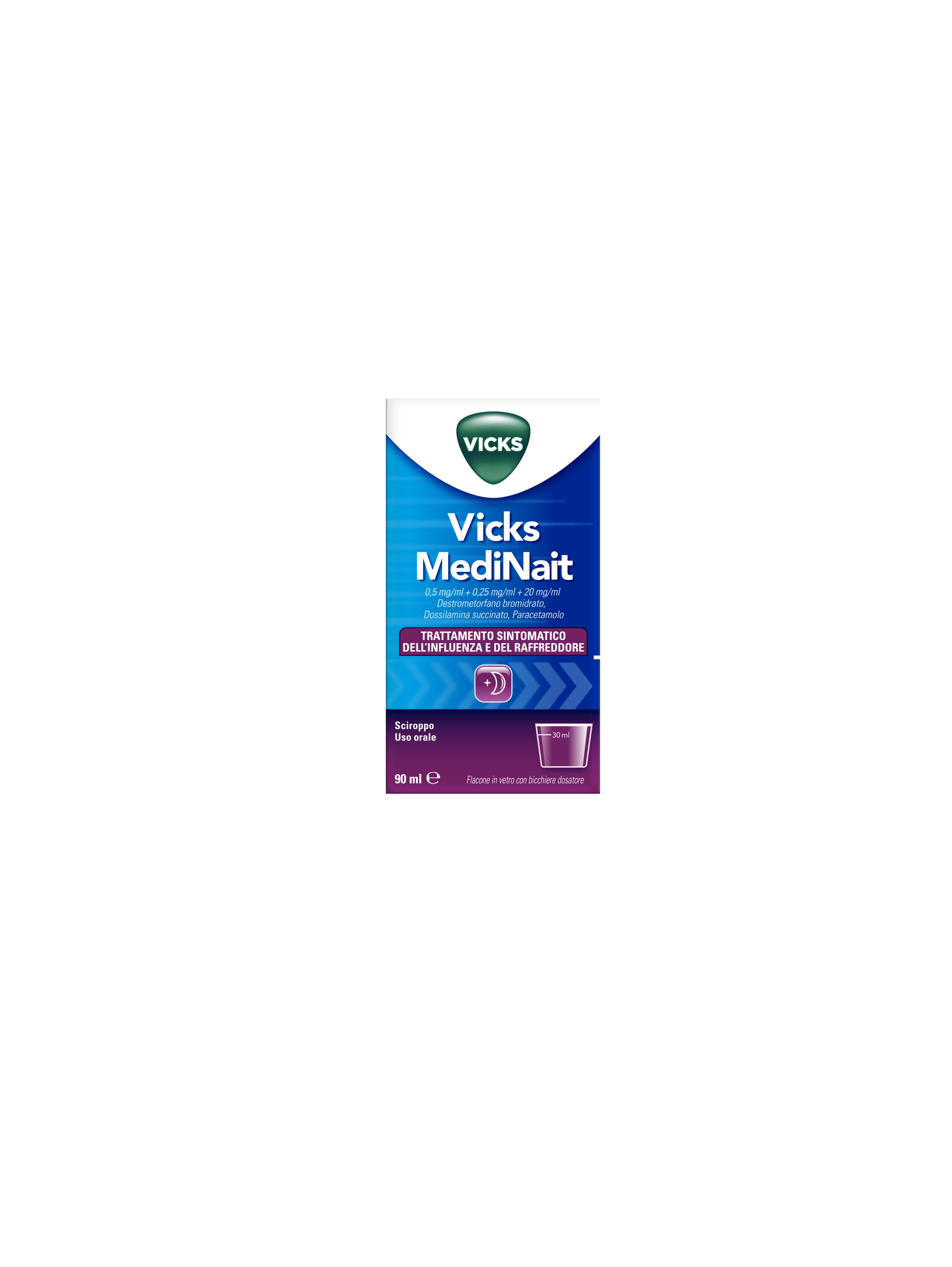 VICKS MEDINAIT*SCIR 90ML - Farmacianumberone.it