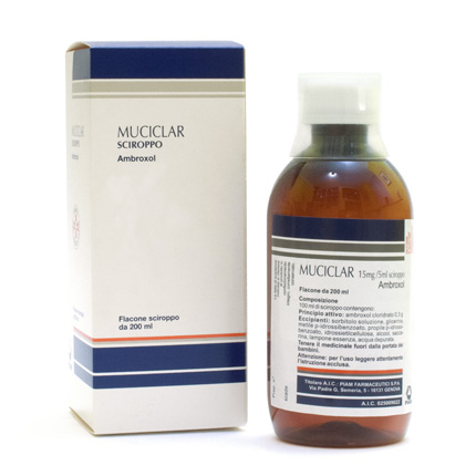 MUCICLAR*SCIR 200ML 15MG/5ML - Farmacianumberone.it