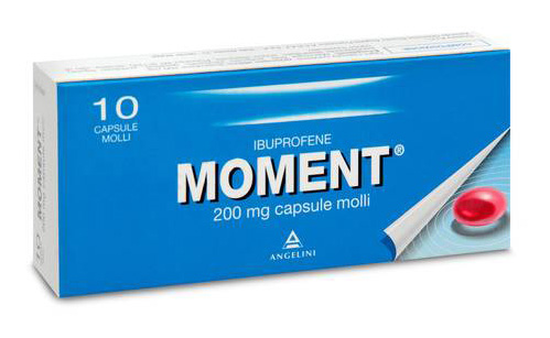 MOMENT*10CPS MOLLI 200MG - Farmacianumberone.it