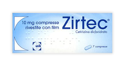 ZIRTEC*7CPR RIV 10MG - Farmacianumberone.it