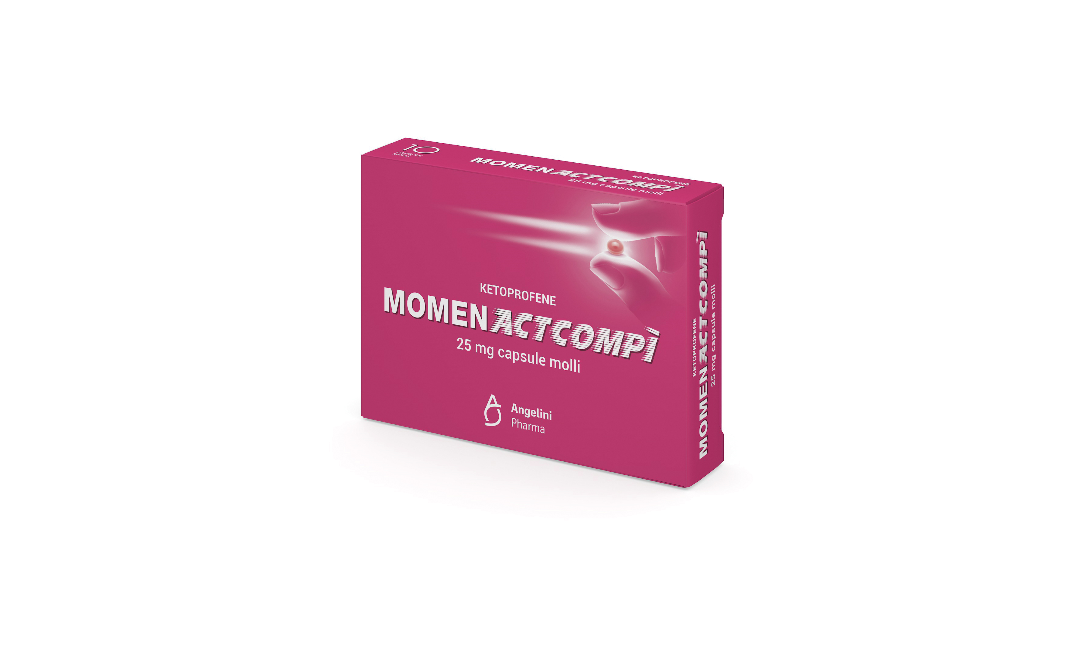 MOMENACTCOMPI'*10CPS MOLLI25MG - Farmacianumberone.it