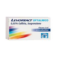 LEVOREACT OFTA*COLL 4ML 0,5MG/ - Farmacianumberone.it