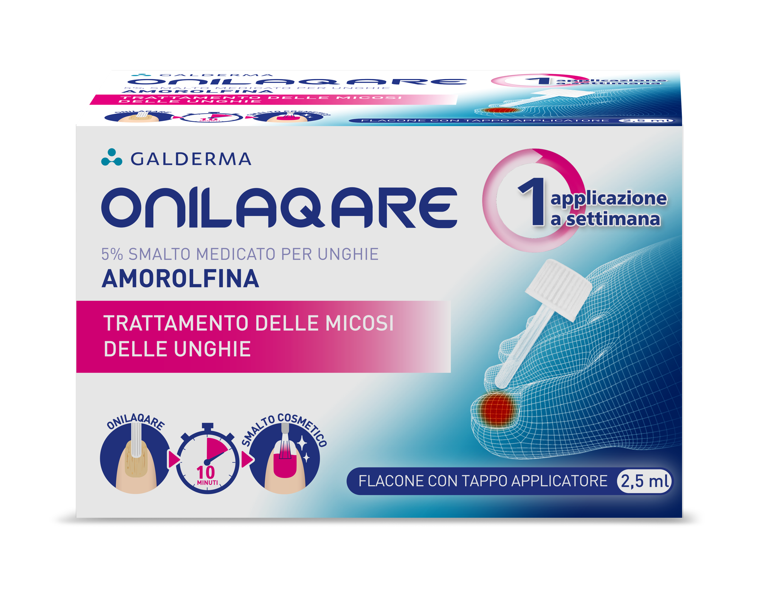 ONILAQARE*SMALTO UNGHIE 2,5ML - Farmacianumberone.it