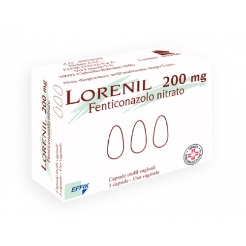 LORENIL*3CPS MOLLI VAG 200MG - Farmacianumberone.it