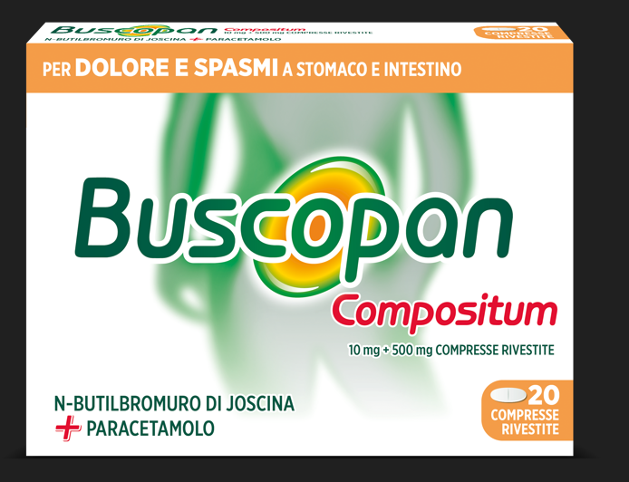 BUSCOPAN COMPOSITUM*20CPR RIV - Farmacianumberone.it