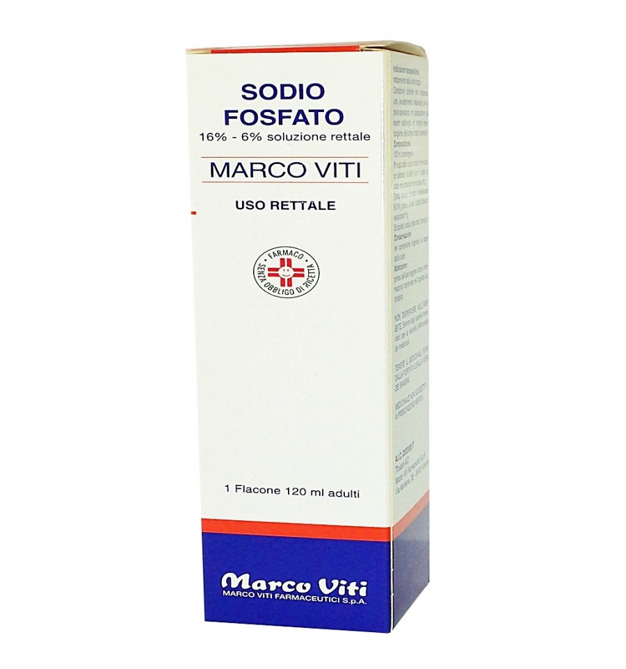 SODIO FOSFATO MV*RETT 120ML - Farmacianumberone.it