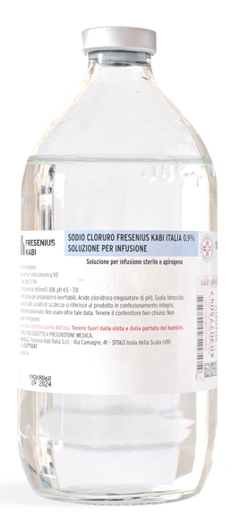 SODIO CLORURO FKI*0,9% 500ML - Farmacianumberone.it