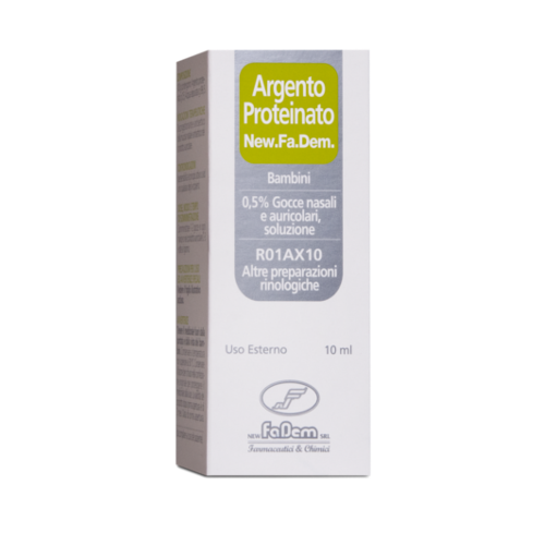 ARGENTO PROTEINATO*0,5% 10ML - Farmacianumberone.it