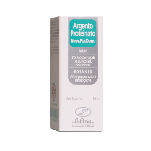 ARGENTO PROTEINATO*1% 10ML - Farmacianumberone.it