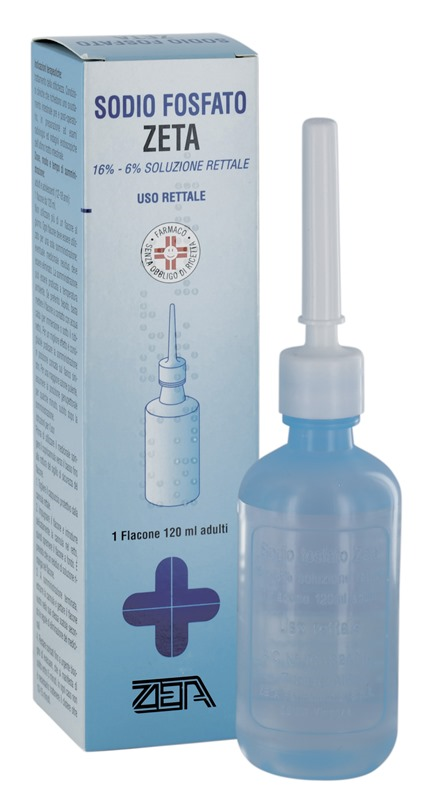 SODIO FOSFATO ZETA*RETT 120ML - Farmacianumberone.it