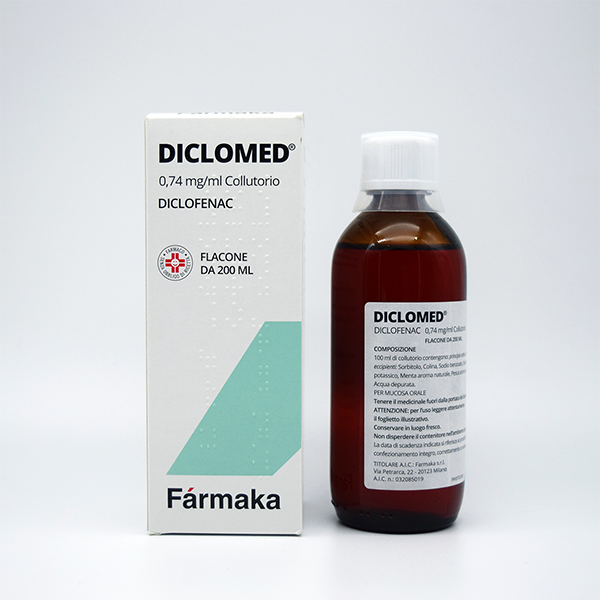 DICLOMED*COLLUT 1FL 200ML - Farmacianumberone.it