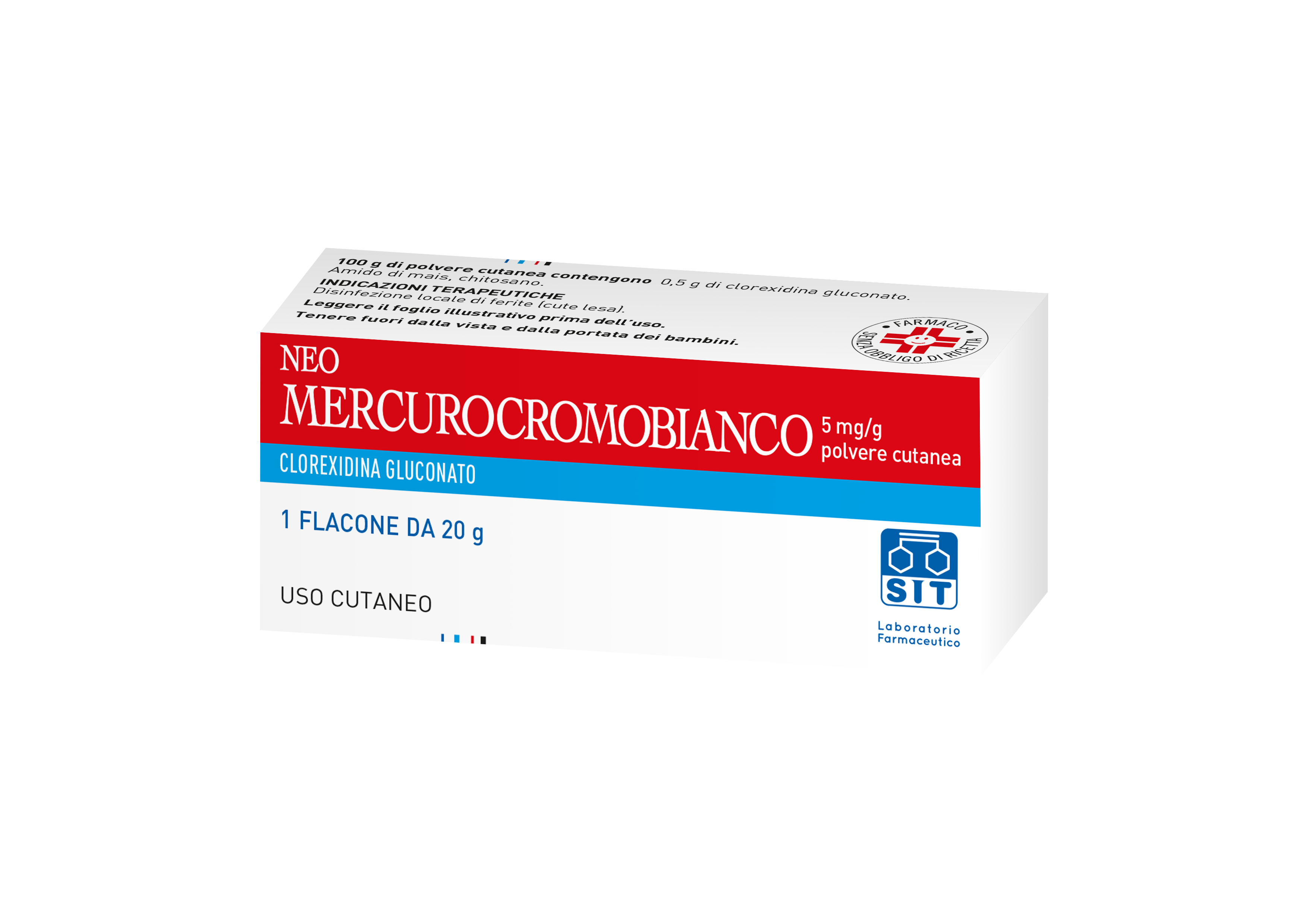 NEOMERCUROCROMO BIANCO*POLV20G - Farmacianumberone.it