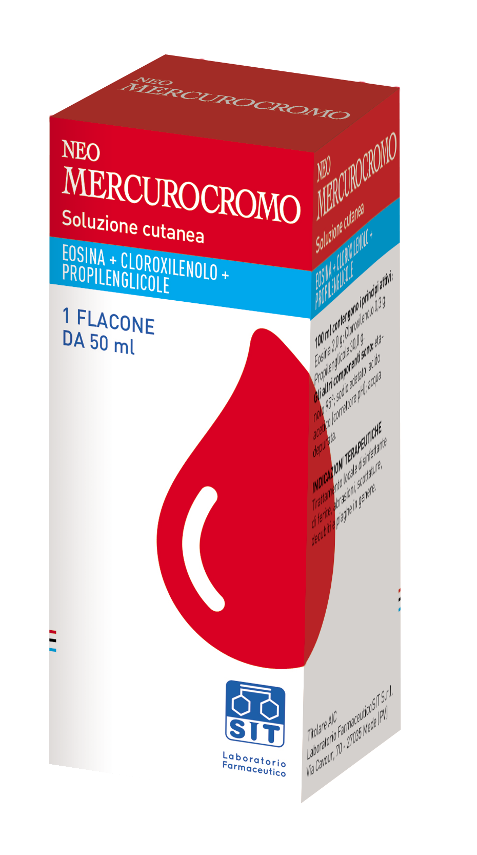 NEOMERCUROCROMO*SOLUZ FL 50ML - Farmacianumberone.it
