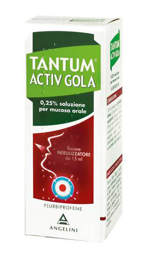 Tantum Activ Gola Nebulizzatore Per Mal Di Gola Spray 15ml - Farmacianumberone.it