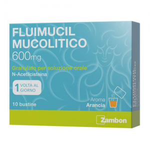FLUIMUCIL MUCOL*OS 10BUST600MG - Farmacianumberone.it