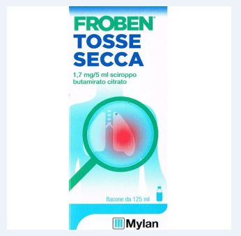 FROBEN TOSSE SECCA Mylan1,7mg Sciroppo 125ml - Farmacianumberone.it