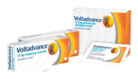 VOLTADVANCE*20CPR RIV 25MG - Farmacianumberone.it