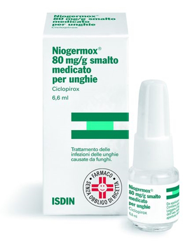 NIOGERMOX*SMALTO UNGHIE 6,6ML - Farmacianumberone.it