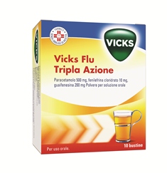 VICKS FLU TRIPLA A*OS 10BUST - Farmacianumberone.it
