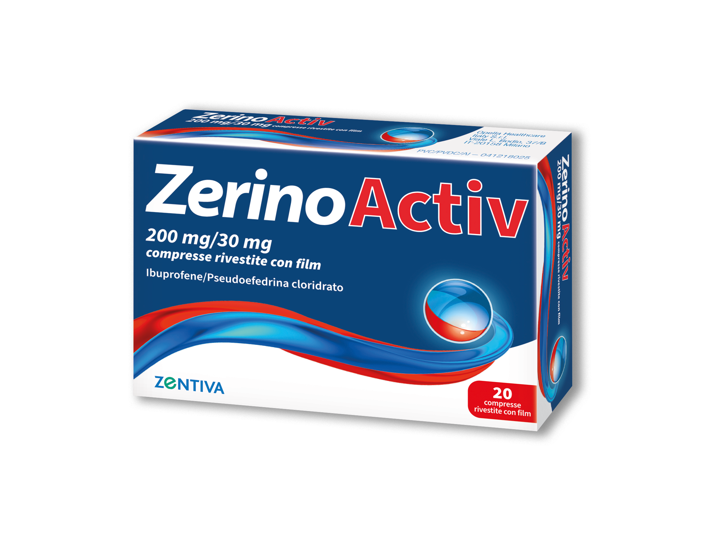 ZERINOACTIV*20CPR 200MG+30MG - Farmacianumberone.it