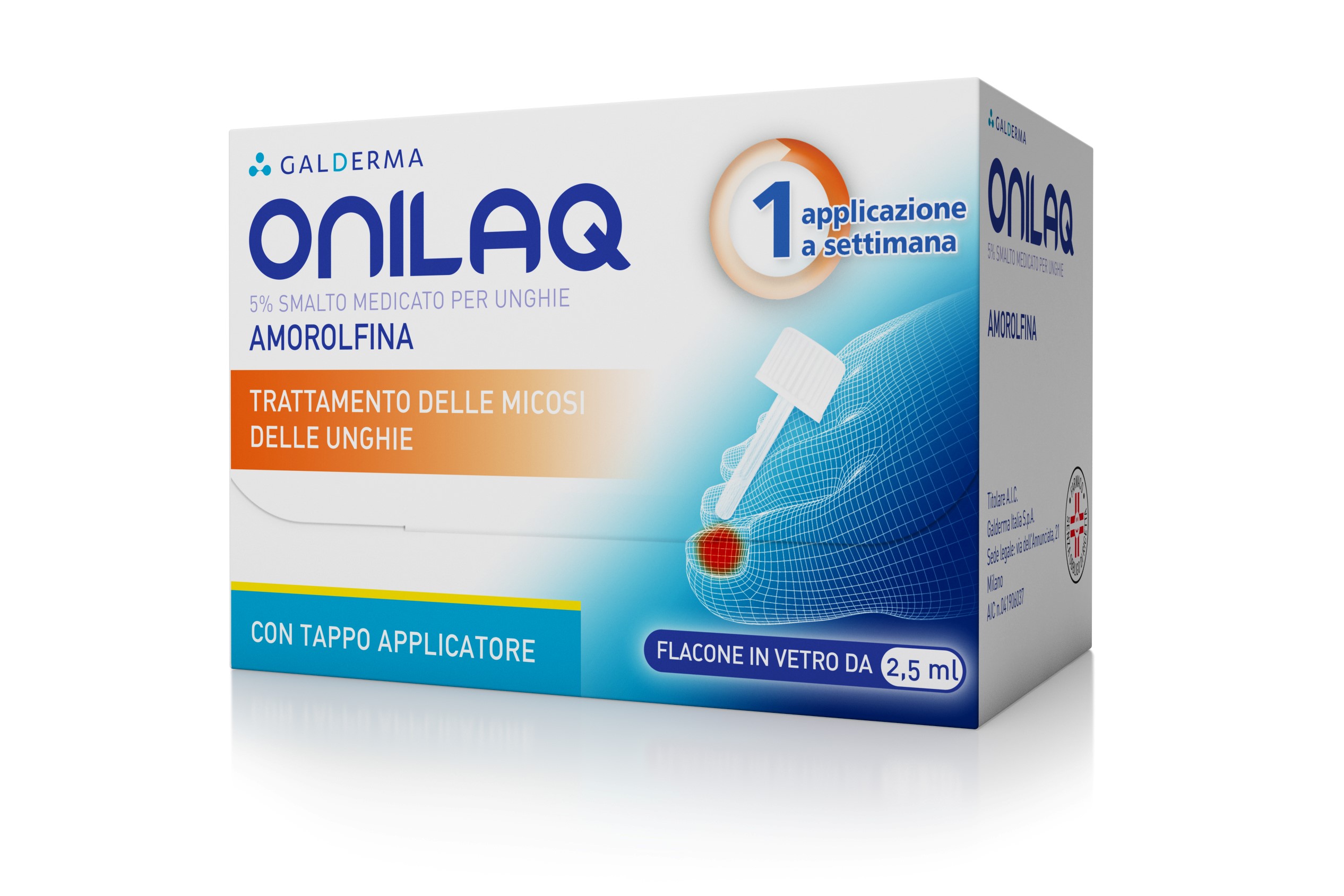 ONILAQ*SMALTO UNGHIE 2,5ML+TAP - Farmacianumberone.it