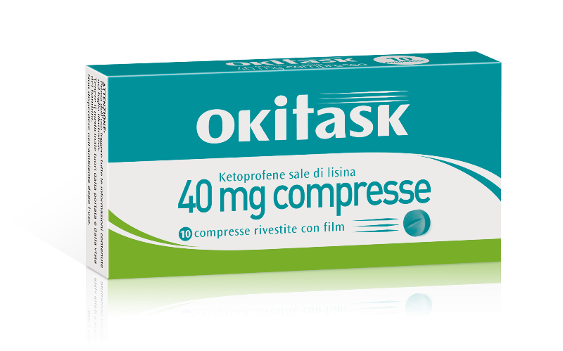 OKITASK*10CPR RIV 40MG - Farmacianumberone.it