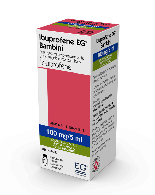 IBUPROFENE EG*FL 150ML FRAGOLA - Farmacianumberone.it