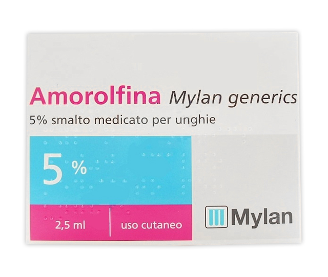 AMOROLFINA MY*SMALTO 2,5ML 5% - Farmacianumberone.it