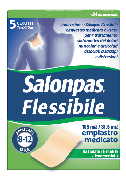 SALONPAS FLESSIBILE*5CER7x10CM - Farmacianumberone.it
