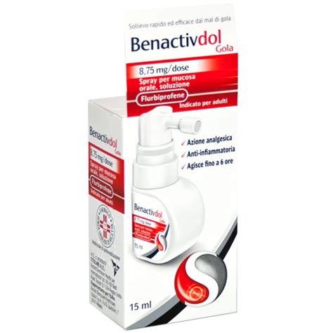 BENACTIVDOL GOLA*SPRAY15ML8,75 - Farmacianumberone.it
