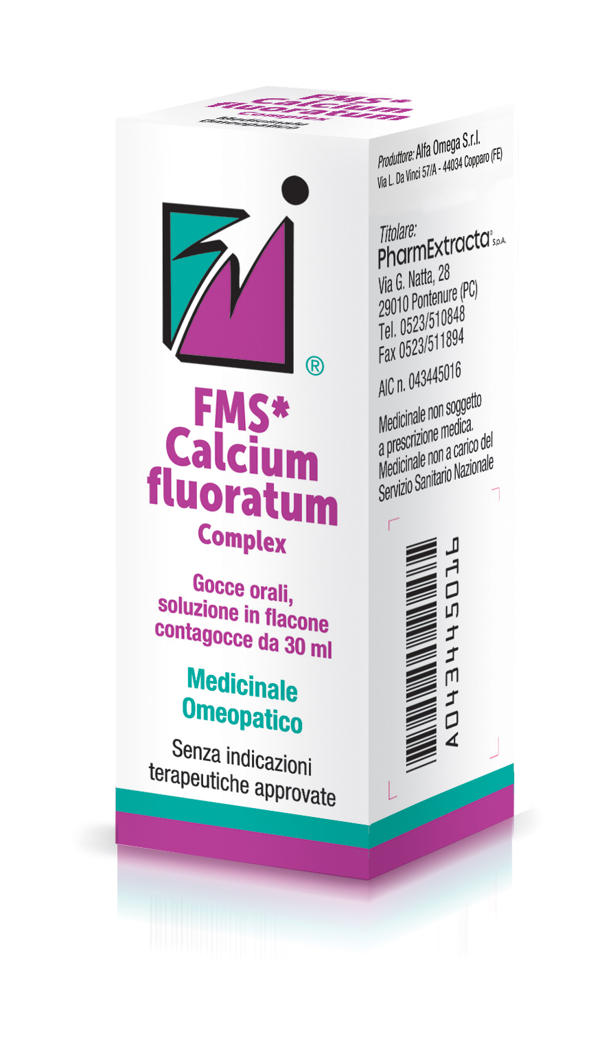 FMS CALCIUM FLUORATUM COMPLEX* - Farmacianumberone.it